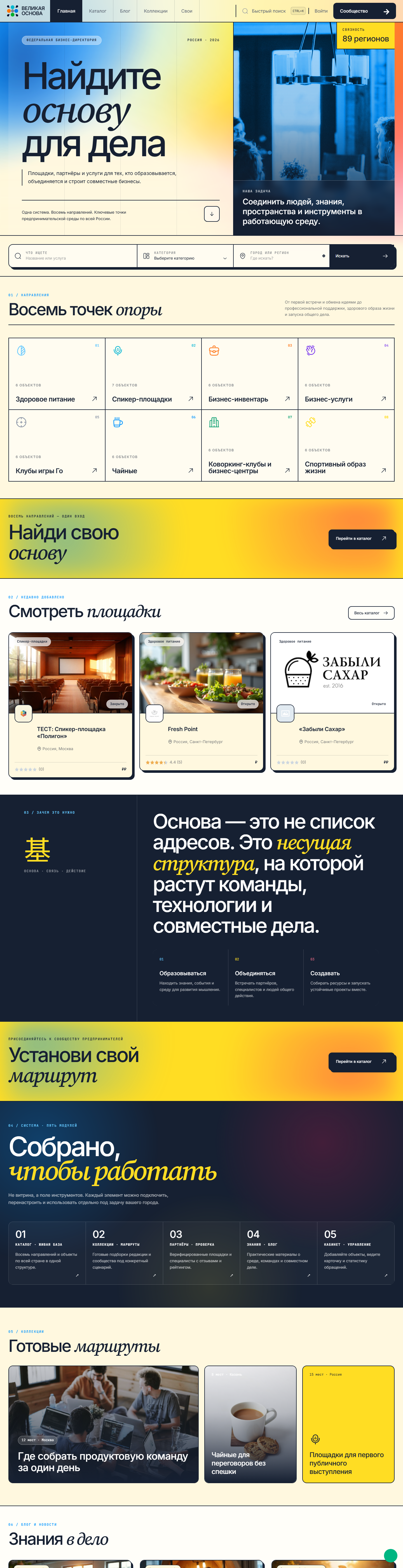 Пять модулей системы Великой Основы
